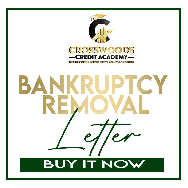 Bankruptcy Removal Letters